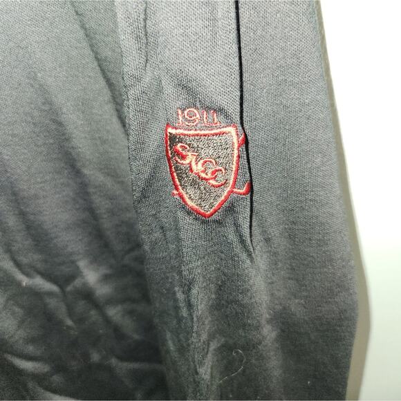 POLO GOLF RALPH LAUREN Black Mens Long Sleeve Polo Pima Cotton Size XL‎ - Picture 2 of 10